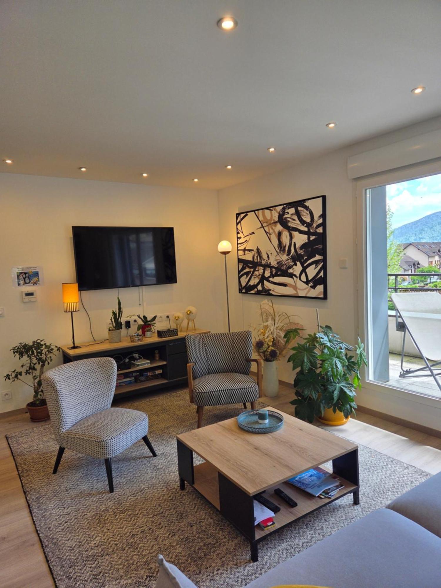 Entre Lac Et Montagne - T4 Centre Sevrier Lac D'Annecy Exterior photo